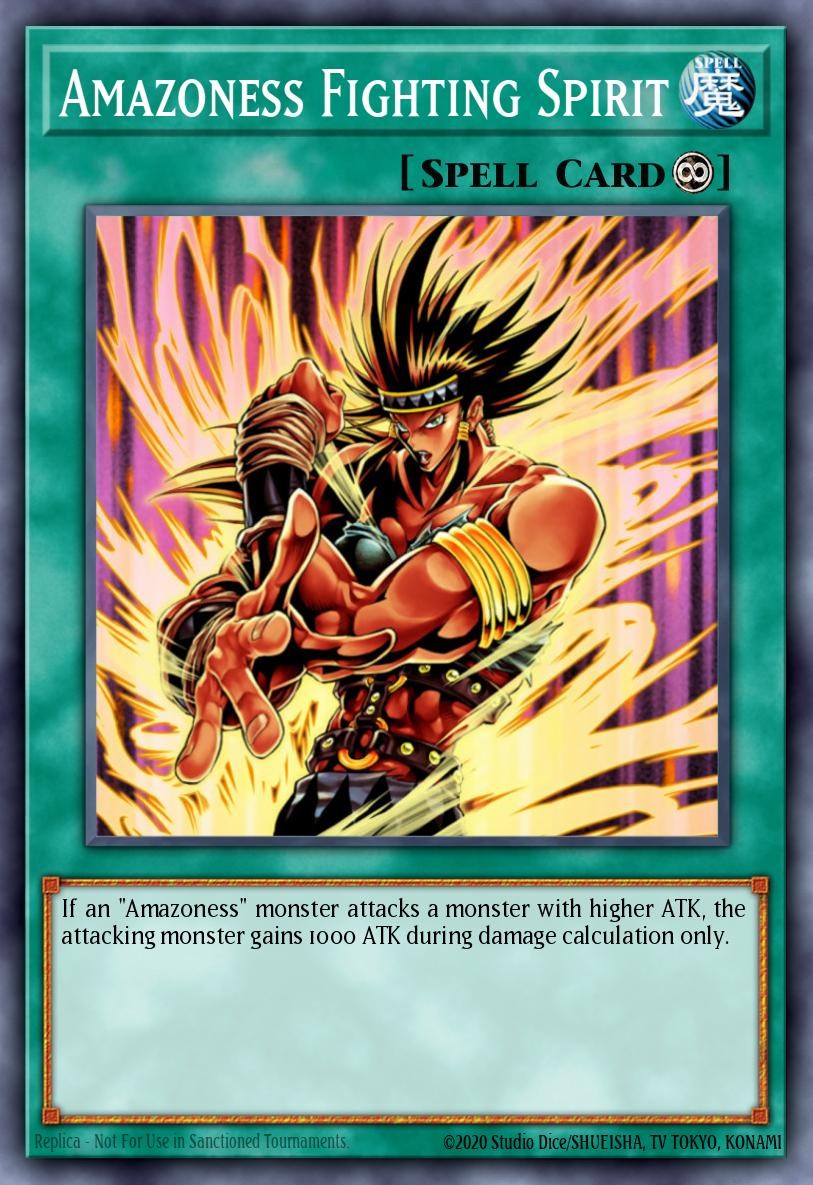 Amazoness Fighting Spirit - Image 1