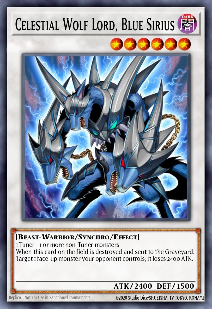Celestial Wolf Lord, Blue Sirius - Image 1