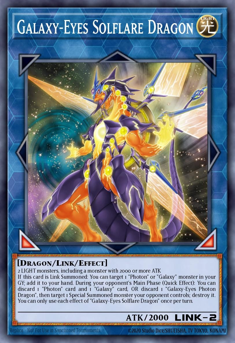 Galaxy-Eyes Solflare Dragon - Image 1
