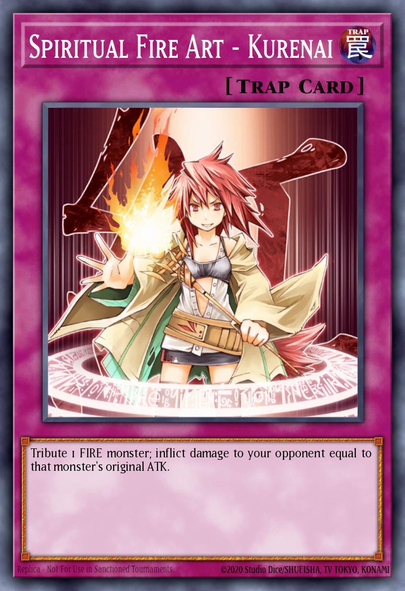 Spiritual Fire Art - Kurenai - Image 1