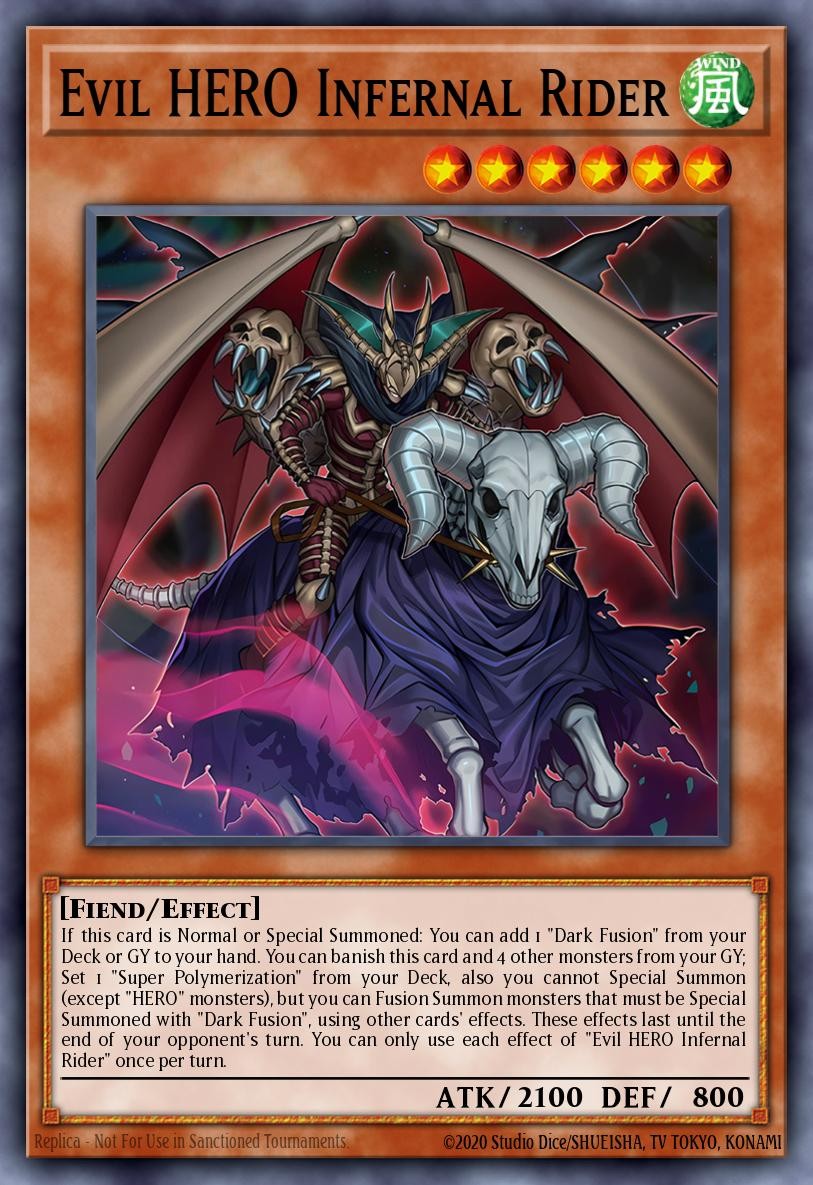 Evil HERO Infernal Rider - Image 1