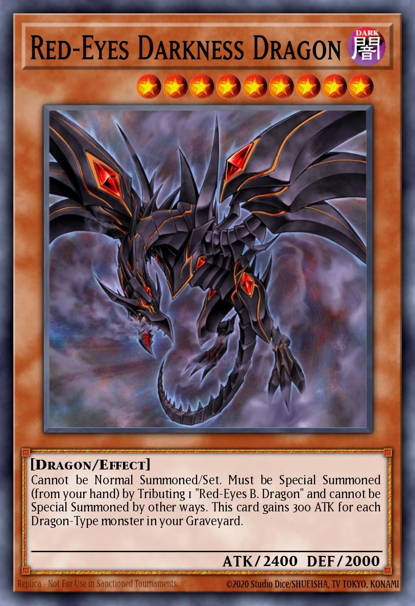 Red-Eyes Darkness Dragon - Image 1
