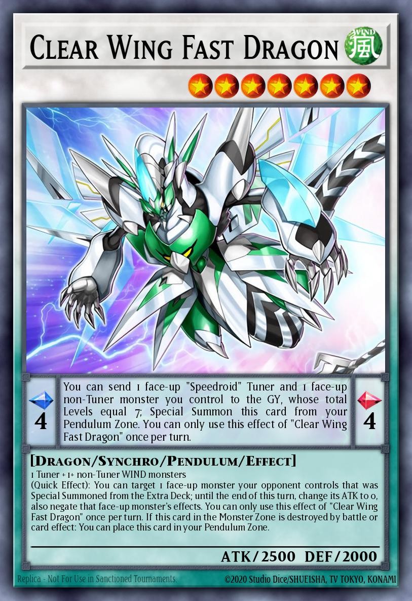 Clear Wing Fast Dragon - Image 1