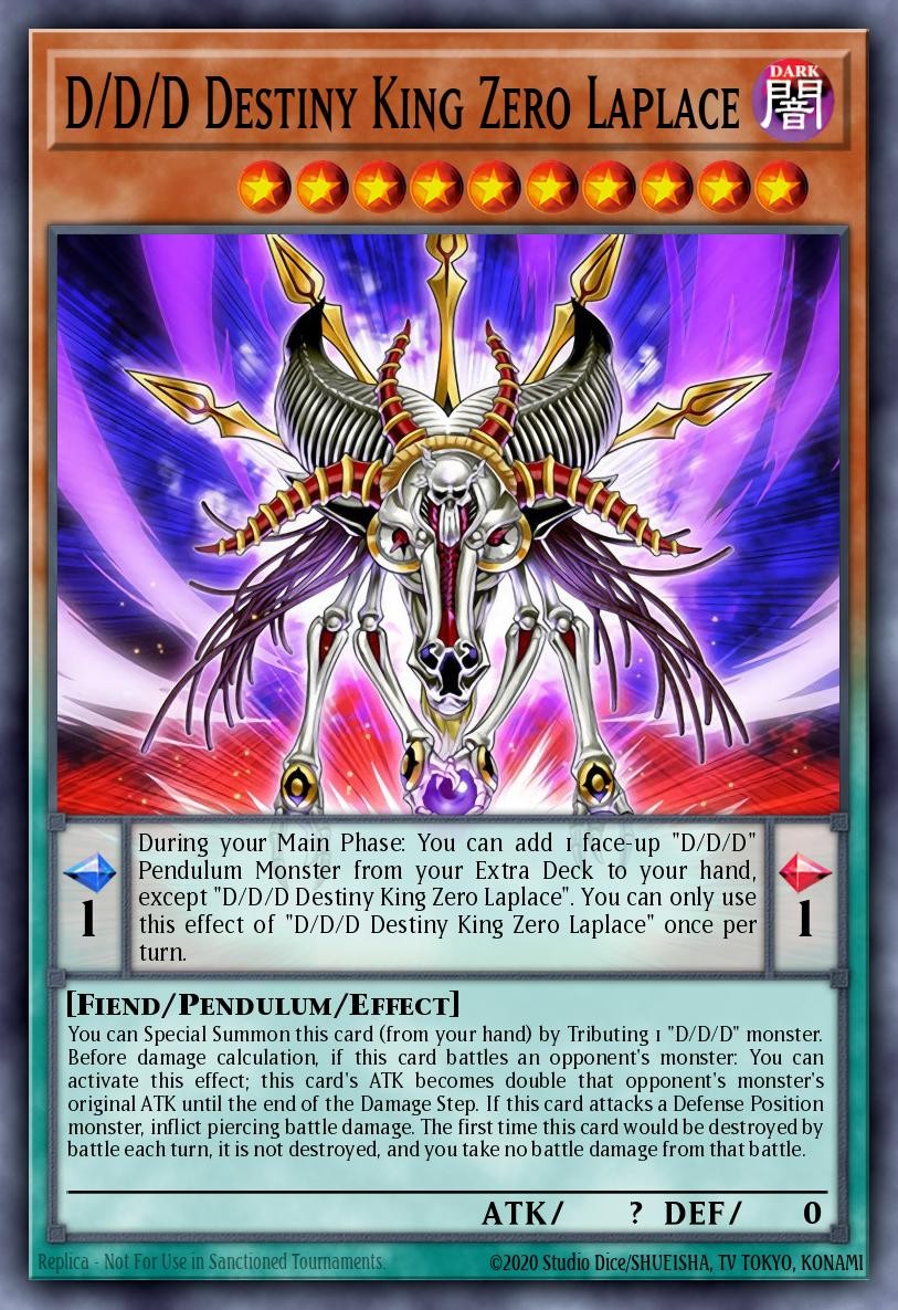 D/D/D Destiny King Zero Laplace - Image 1