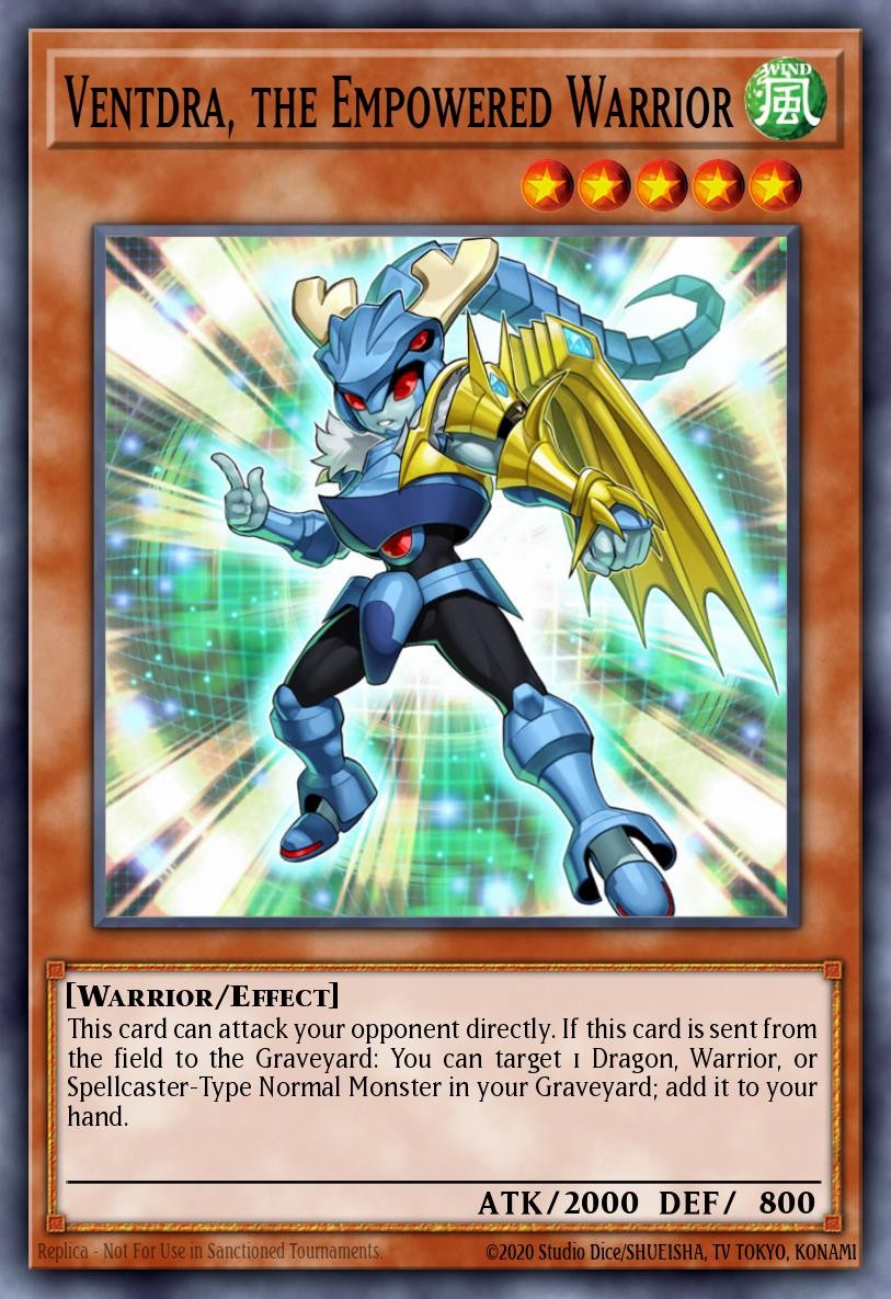 Ventdra, the Empowered Warrior - Image 1