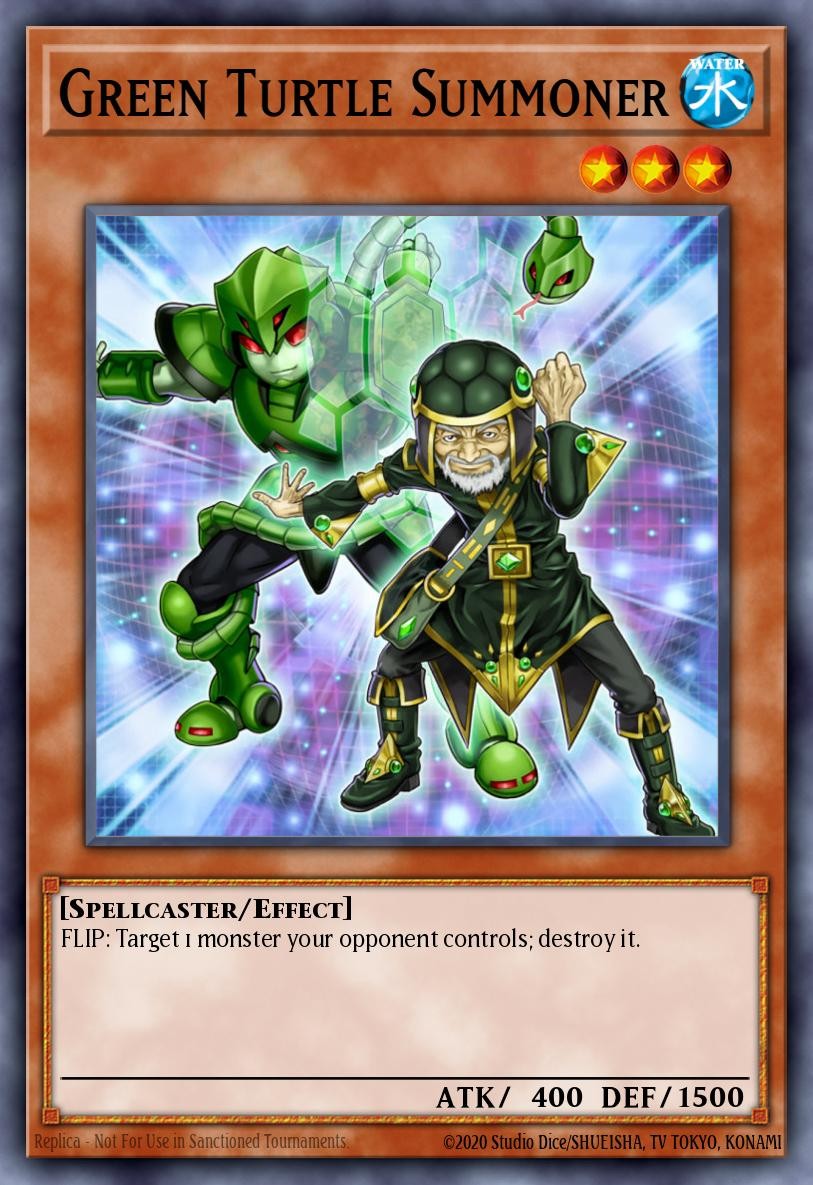 Green Turtle Summoner - Image 1