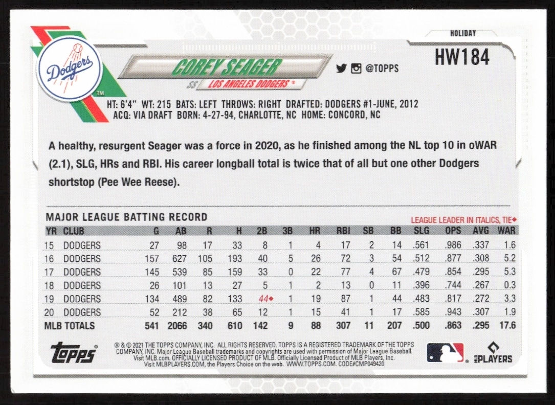 Corey Seager thumbnail 2